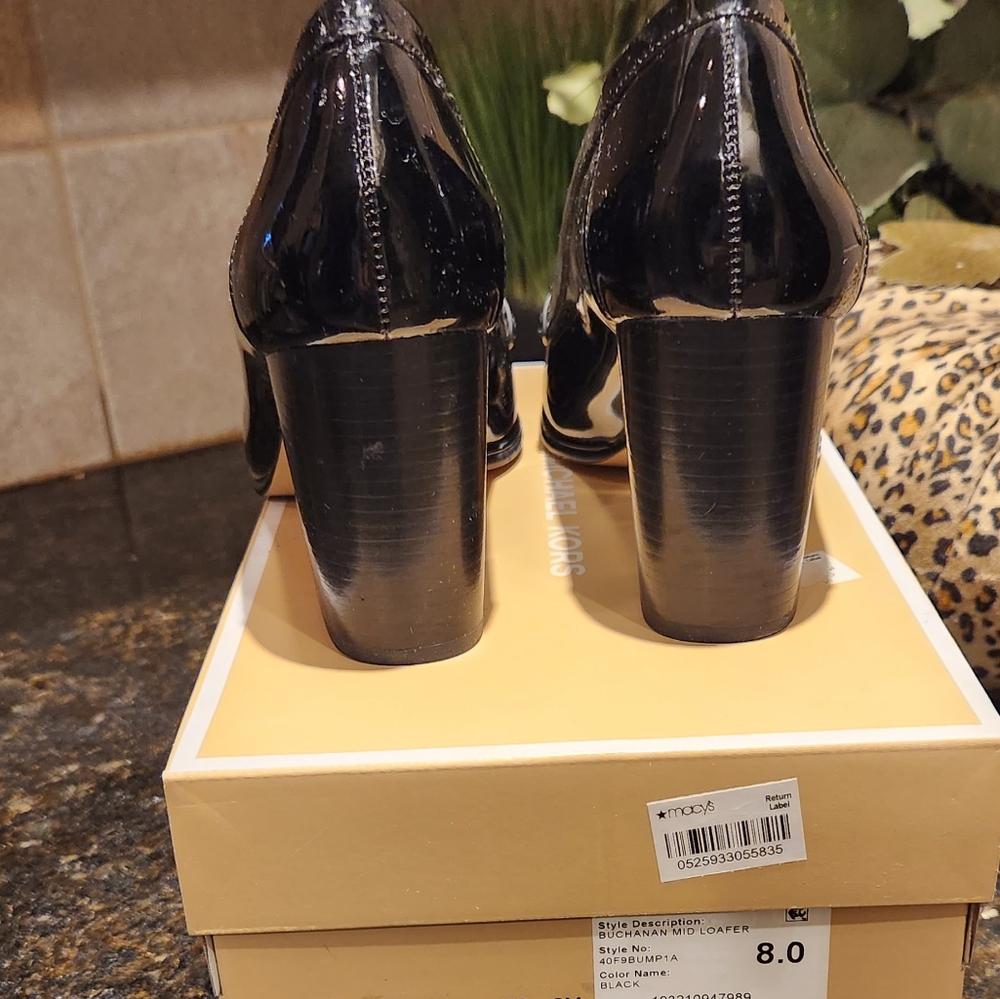 Michael Kors Patent Leather Buchanan Loafers